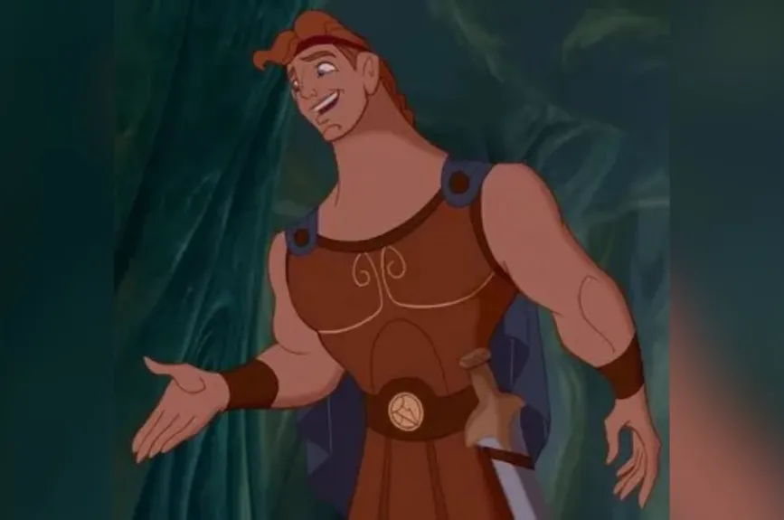 Mario se asemeja a Hércules, pues ambos tienen un espíritu fuerte y decidido, y una gran pasión por superar obstáculos. Además, su carisma y energía positiva los hacen destacar, al igual que el héroe de Disney.