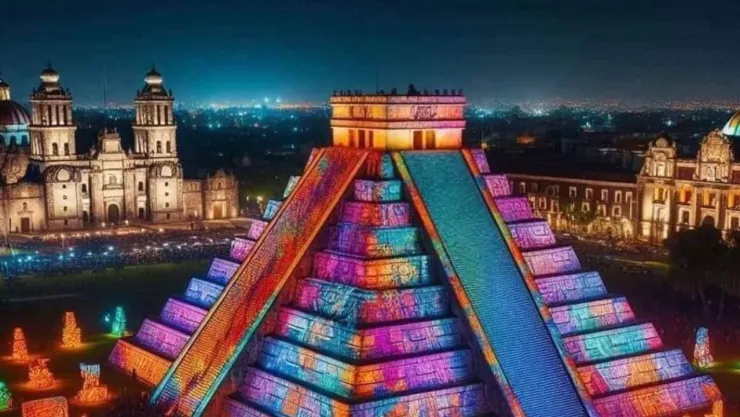 Réplica del templo de Kukulcán llega al Zócalo capitalino: Todo lo que tienes que saber