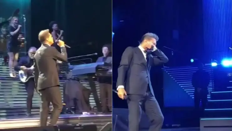 VIDEO Fans preocupados por Luis Miguel tras ataque de tos
