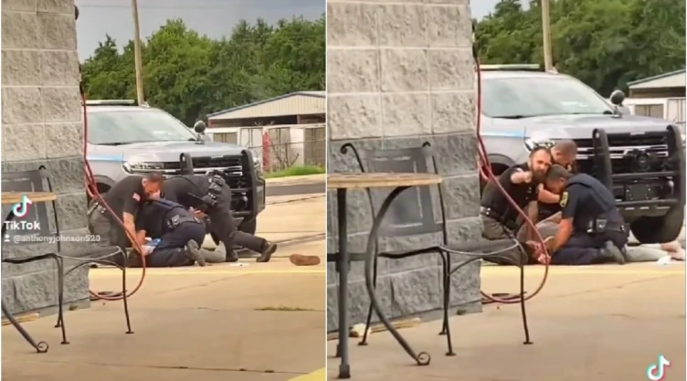Arkansas detención violenta policías