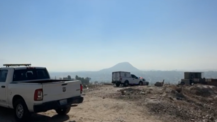 Hallan cuerpo cubierto con un colchón en el Cerro Colorado