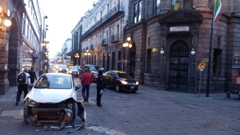 Choque centro histórico
