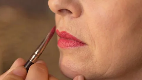 Labios maquillaje