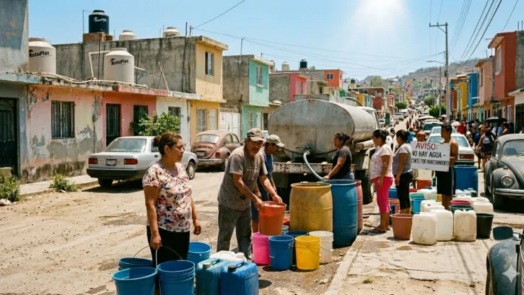 SIAPA confirma megacorte de agua en Zapopan: 74 colonias se quedarán sin suministro para esta fecha