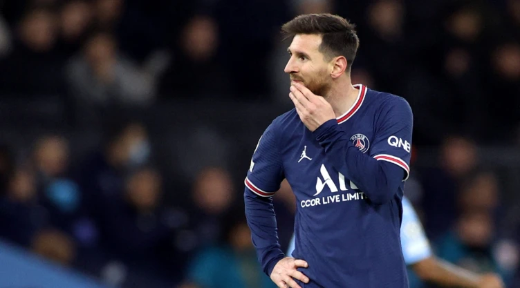 Lionel Messi con el PSG