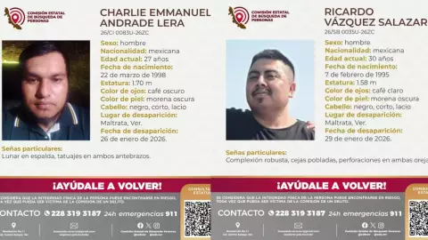 ¡Alerta! Hay dos hombres desaparecidos en Maltrata, Veracruz; esto se sabe