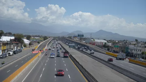 EN VIVO: Bloqueos y tráfico en la carretera México-Puebla hoy 5 de febrero: ¿Qué pasa en la autopista?