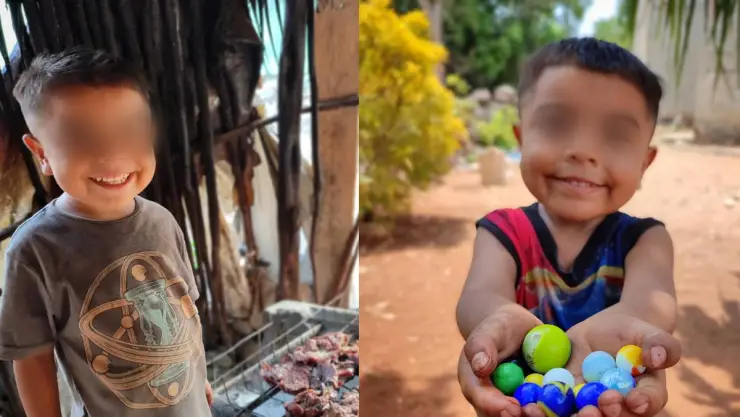 Él es Angelito El _Niño Mayero_ que se ha vuelto viral en TikTok por hablar en Maya.