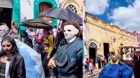 Salida de los panzudos San Cristóbal