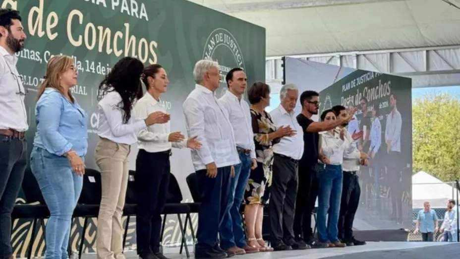 Claudia Sheinbaum se compromete con familiares de mineros de Pasta de Conchos