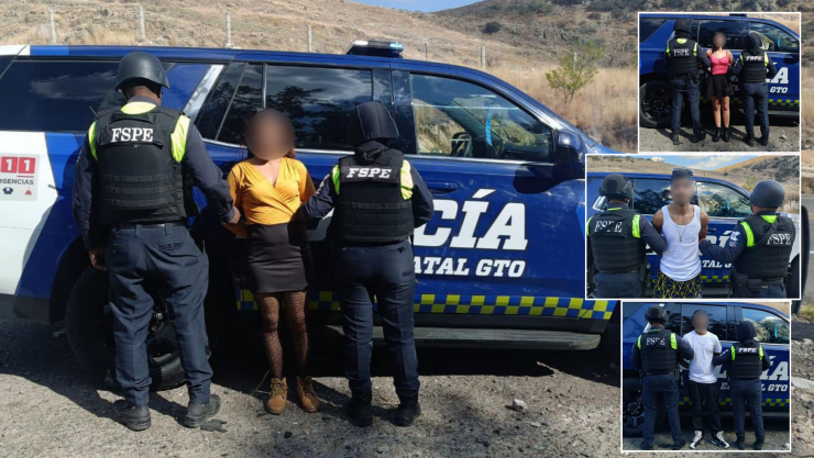 Detenidos por asalto en Silao-San Felipe