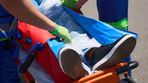 Estudiante atropellada