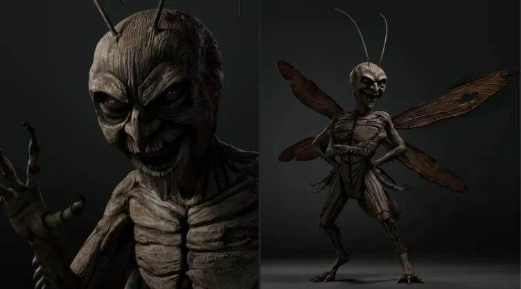 Así luce Cricket, la nueva versión de Pepe El Grillo en Pinocchio Unstrung