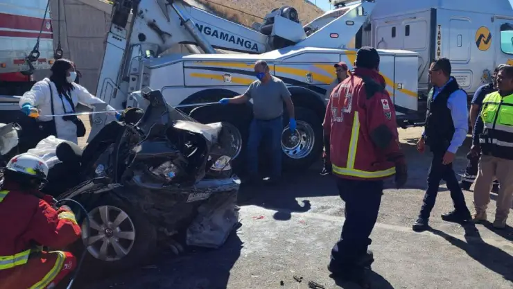 Accidente en carretera Matehuala