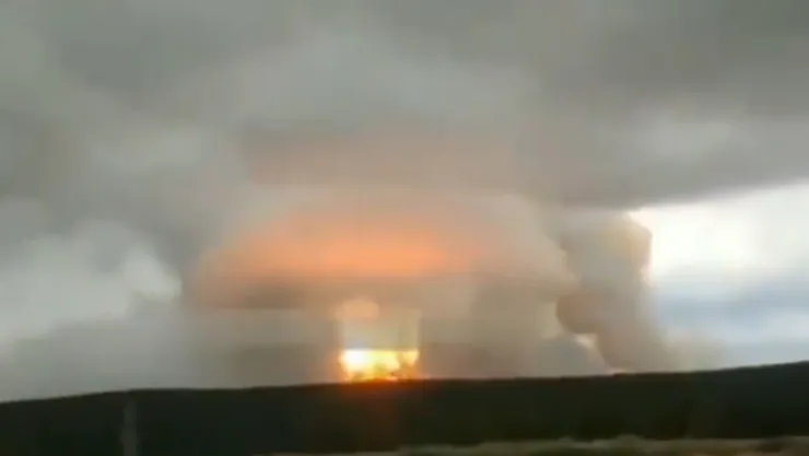 Explosión arsenal militar ruso