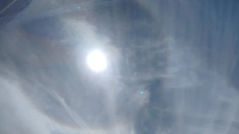halo solar en puebla hoy qué es