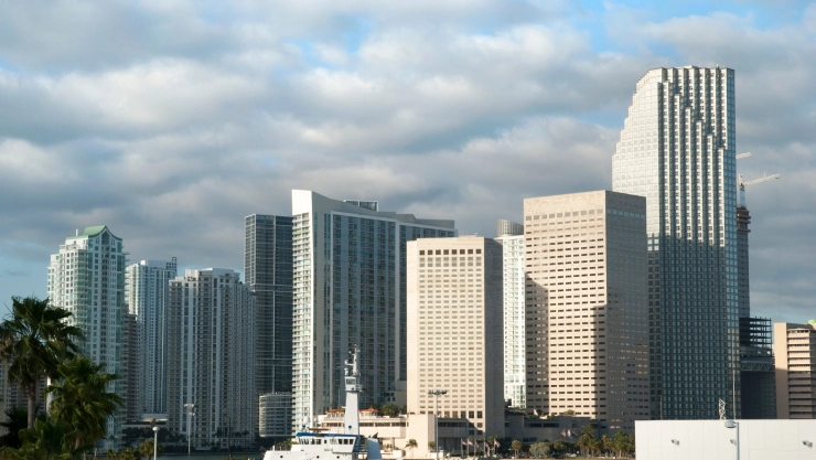 Vista de Miami, Florida