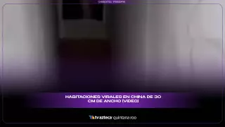 ¡Claustrofobia Extrema! Así son las Habitaciones de 30 cm de ancho que se vuelven virales en China