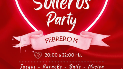 Día de San Valentín 2025: A qué hora y dónde será la fiesta para solteros en Mérida