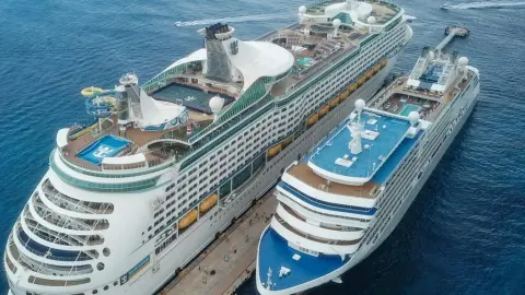 Cozumel recibe al crucero de lujo Silver Dawn