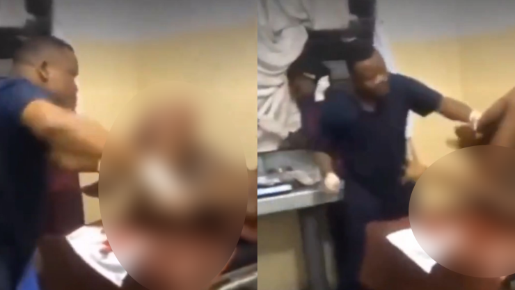 Médico agrede a mujer que dio a luz