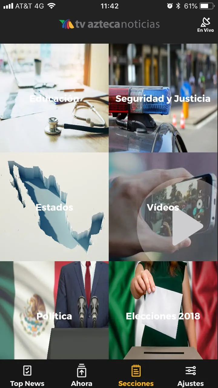 Aplicación Azteca Noticias