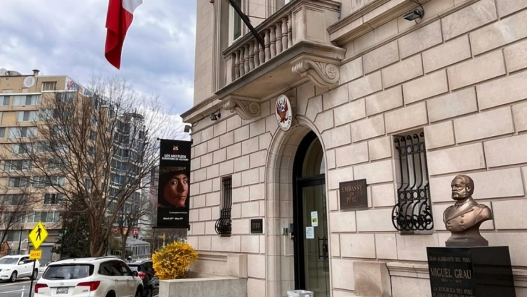 tiroteo Embajada de Perú EU