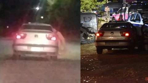 Conductor atropelló a un hombre y lo llevó colgado en el cofre hasta MATARLO