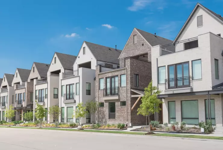 Zona residencial de Dallas, Texas