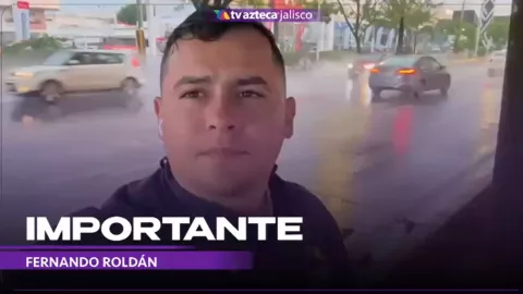 VIDEO | Afectaciones por las lluvias en el Área Metropolitana de Guadalajara; así luce HOY la Av. López Mateos