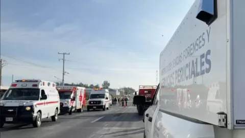 Accidente en Aguascalientes ¿Qué causó el choque que dejó un muerto y varios lesionados en la Carretera 25 hoy 23 de octubre
