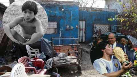 A 65 años de su nacimiento: así es la humilde casa donde creció Diego Maradona