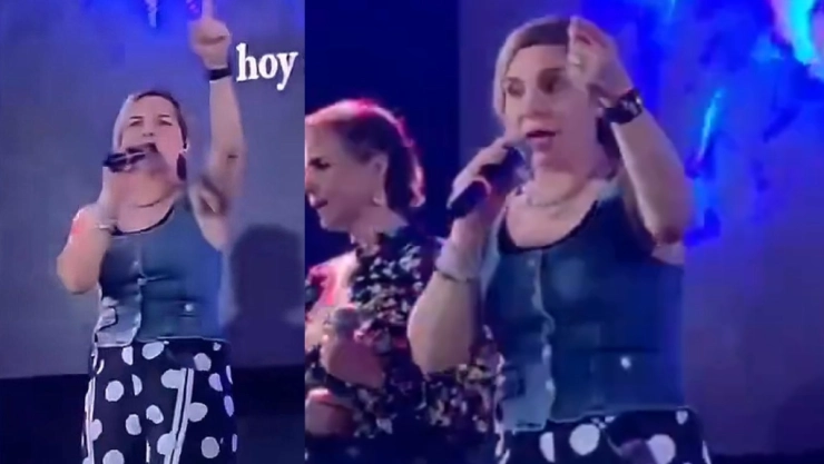Karla Panini reaparece cantando ALABANZAS CRISTIANAS y la tunden en redes sociales: Video Viral