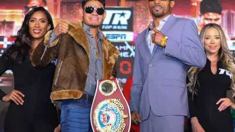 Emanuel Vaquero Navarrete pelea Robson Conceicao boxeo