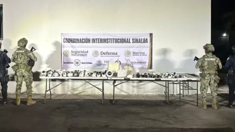 Quitan cámaras ilegales al norte de Culiacán