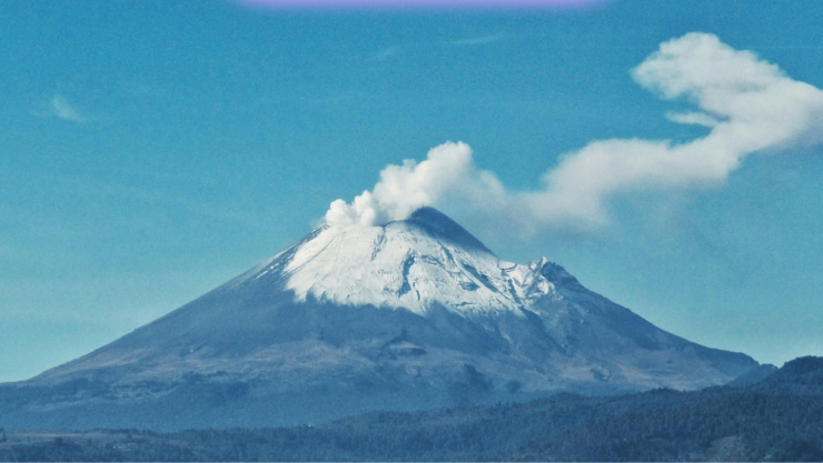Cómo está el Popocatépetl HOY.