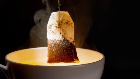 Té libres de microplásticos