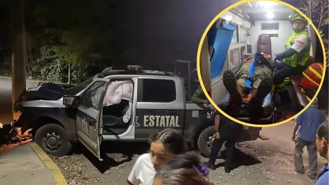 Accidente de Policía Federal