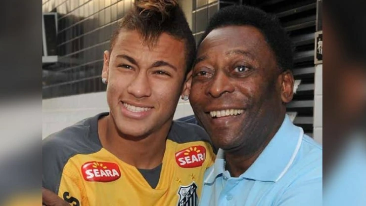 neymar de fiesta en vez de funeral de pelé