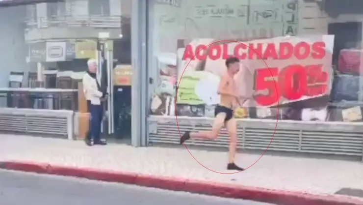 VIDEO Hombre corretea al amante de su esposa y se viraliza