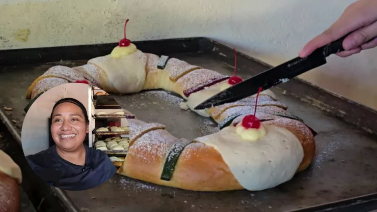 Zurian, panadera de rosca de reyes en Culiacán. .jpg