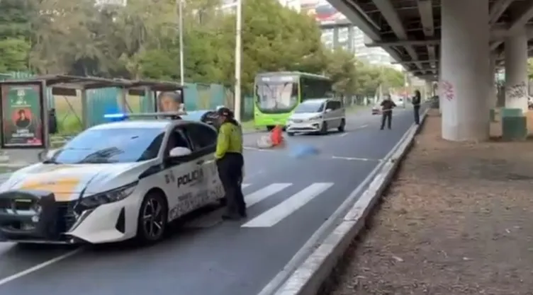Hombre muere atropellado en calles de Cuajimalpa; el conductor se dio a la fuga