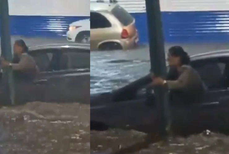 Inundación en León