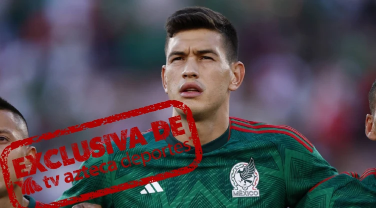 César Montes con la Selección Mexicana
