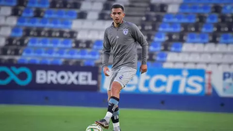 Luis Ch&aacute;vez, jugador de Pachuca