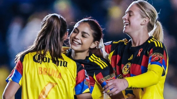 Jugadoras del América Femenil