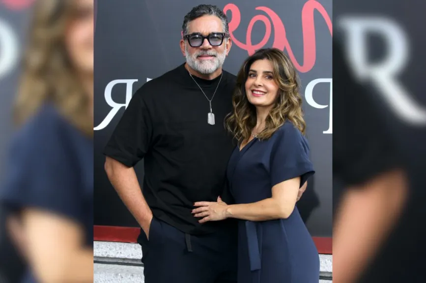 Eduardo Santamarina y Mayrín Villanueva | Crédito: Mezcalent