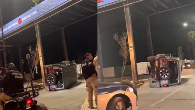 Vuelca camioneta en D1