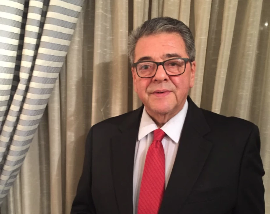 Young Family Watching TV Together