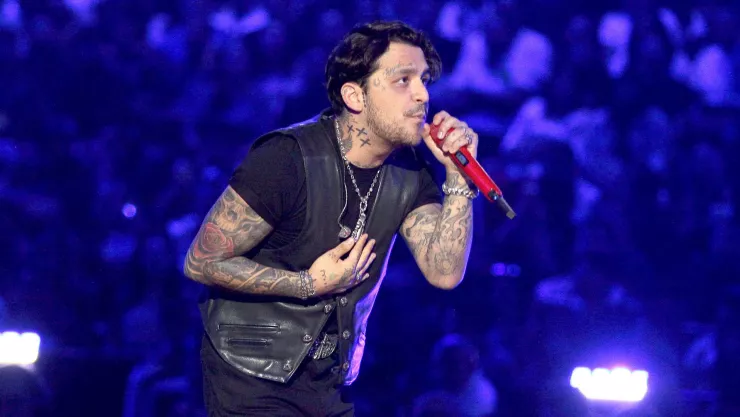 Christian Nodal tatuajes cara Inti